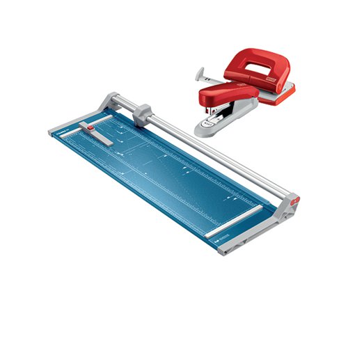 Dahle 556 A1 Professional Rotary Trimmer with Stapler Punching Set