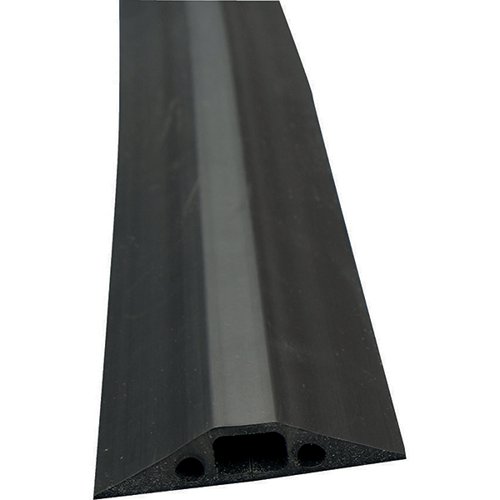 D-Line floor Cable Cover Black 68mm Wide 1.8m length c/w connectors FC68B DL64553 Buy online at Office 5Star or contact us Tel 01594 810081 for assistance