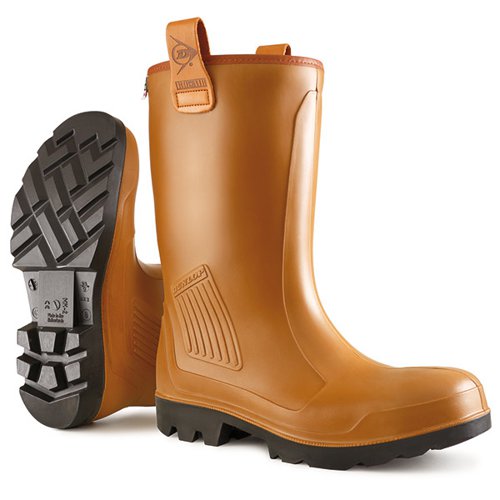 Dunlop Purofort Rigair Unlined Full Safety Waterproof Rigger Boots 1 Pair