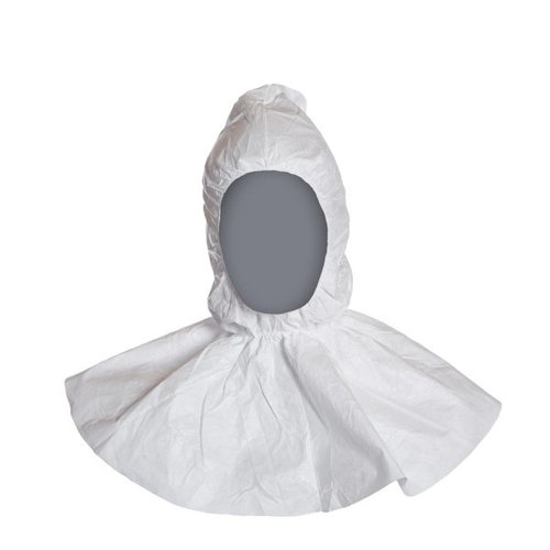 Dupont Tyvek 500 Hood with Flange (Pack of 25) White