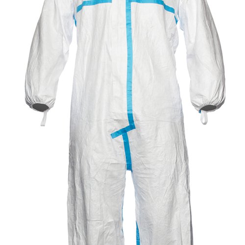 Dupont Tyvek 600 Plus Hooded Coverall with Socks White Small - DPT00759