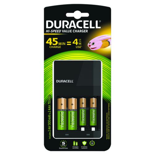 Duracell Value 45 Minute Charger AA & AAA Charger