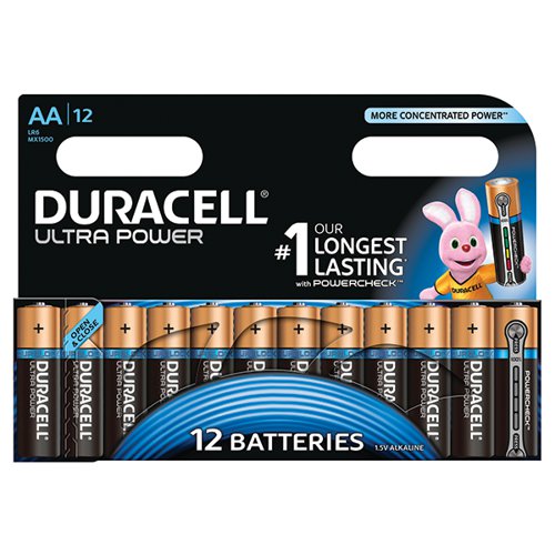 Duracell Ultra Power AA Batteries (Pack of 12) 75052877