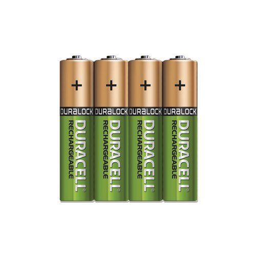 Duracell Stay Charged Rechargeable AAA NiMH 750mAh Batteries (Pack of 4) 81364750 DU09023