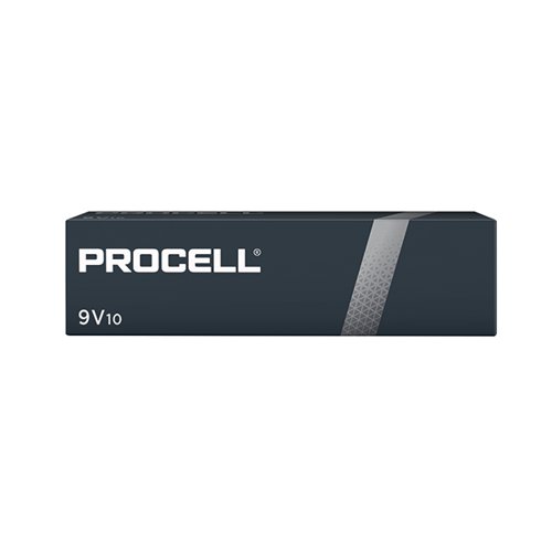 Duracell Procell 9V Batteries (Pack of 10) 5007608 | DU12146 | Duracell