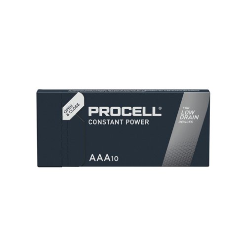Duracell Procell Constant AAA Battery (Pack of 10) 5000394149199 | DU14919 | Duracell