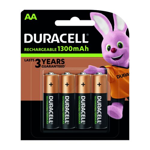 Duracell StayCharged PreCharged Rechargeable Battery 1.5V AAA 900mah 81364755 [Pack 4]