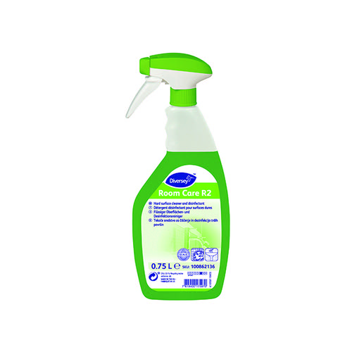 Diversey Room Care R2 Hard Surface Cleaner 750ml (Pack of 6) 100862136