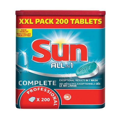 Sun Professional Dishwasher Tablets (Pack of 200) 7515858