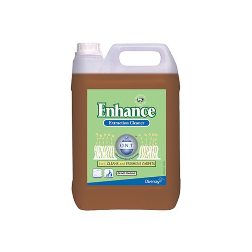 Diversey Enhance Carpet Extraction Cleaner 5 Litre (Pack of 2) 411100
