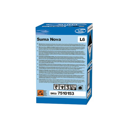 Diversey Suma Nova L6 Detergent 10 Litre (Helps prevent build-up of limescale) 7510153