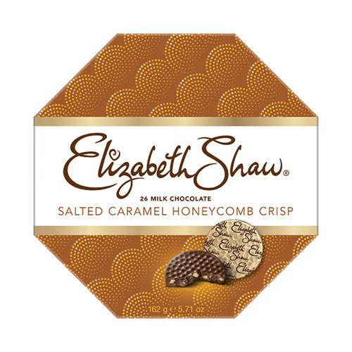 Elizabeth Shaw Milk Chocolate Salted Caramel Crisp 162g
