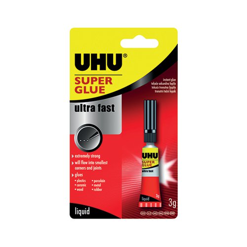 UHU 062671 Super Glue 3g 3-62671