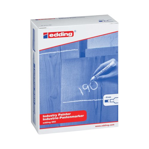 Edding 950 Industry Painter Medium Yellow (Pack of 10) 950-005 - Edding - ED42603 - McArdle Computer and Office Supplies