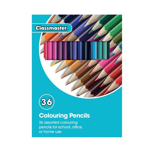 36 Pack Classmaster Crayons de couleur 36 