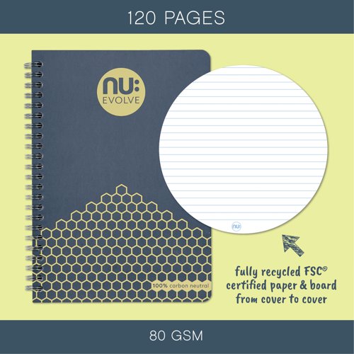 Ideal for sketching, drawing and other artwork, this Nu Education Sketchbook contains 20 sheets of quality 100gsm cartridge paper. The sketchbook also features a 200gsm board cover with space for titling. This pack contains 50 A4 sketchbooks with black covers.