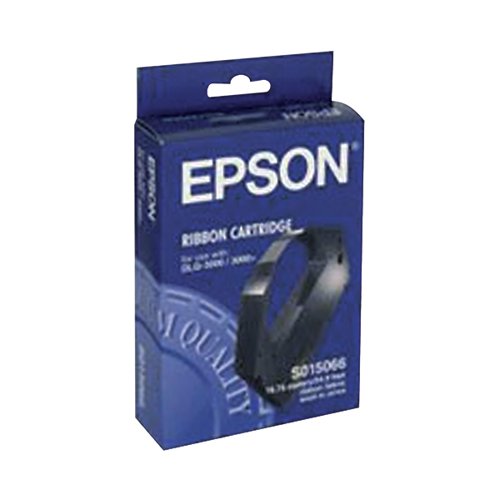 Epson Fabric Black Ribbon Cartridge DLQ-3000 S015066 C13S015066