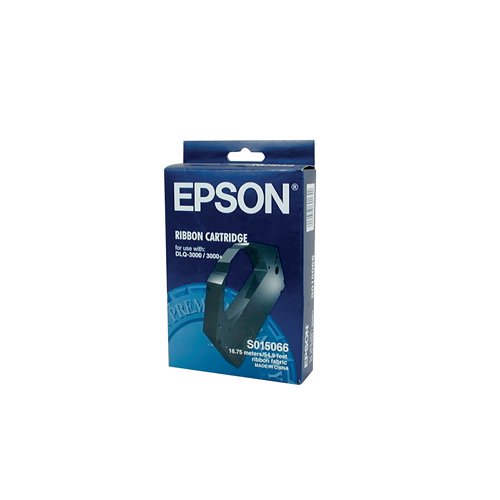 Epson SIDM Ribbon Cartridge For DLQ-3000/Plus/3500 Black C13S015066 EP15066 Buy online at Office 5Star or contact us Tel 01594 810081 for assistance
