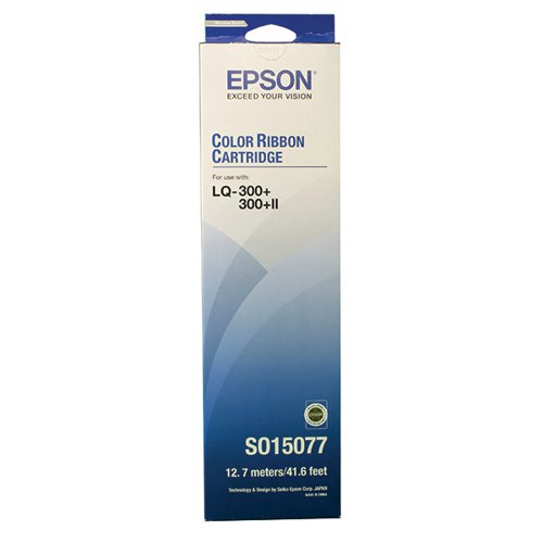 Epson SIDM Ribbon Cartridge For LQ-300/300 Plus II Colour C13S015077