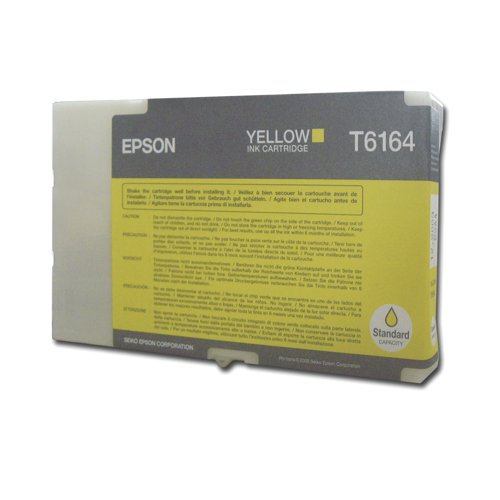 Epson T6164 Ink Cartridge SC DURABrite Ultra Yellow C13T616400 - Epson - EP41952 - McArdle Computer and Office Supplies