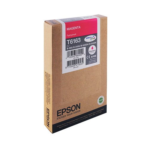 Epson B-500DN Standard Capacity Inkjet Cartridge Magenta C13T616300
