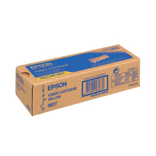 Epson S050627 Yellow Toner Cartridge C13S050627 / S050627