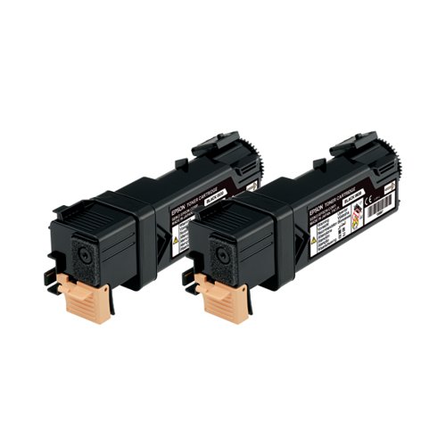 Epson S050631 Black Toner Cartridge Twin Pack (Pack of 2) C13S050631