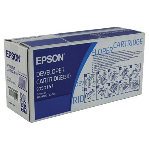 Epson SC Developer Cartridge 3k Black C13S050167