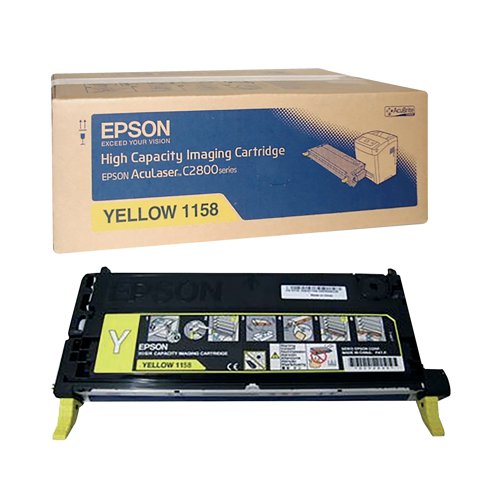 Epson 1158 Imaging Cartridge High Capacity Yellow C13S051158