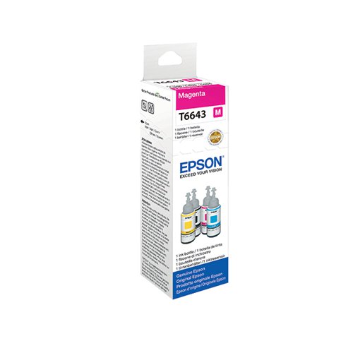 Epson 664 Ink Bottle EcoTank 70ml Magenta C13T664340