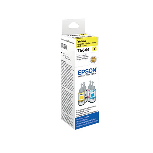 Epson 664 Ink Bottle EcoTank 70ml Yellow C13T664440