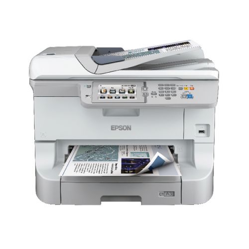 Epson Black WorkForce Pro WF-8510DWF A3+ Multifunctional Inkjet Printer C11CD44301BY