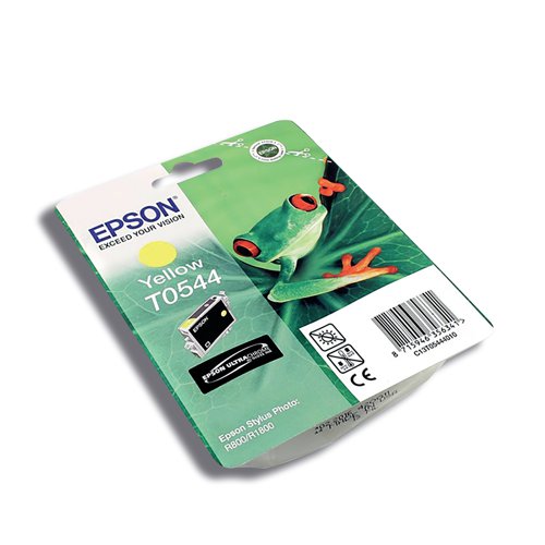 Epson T0544 Ink Cartridge Ultra Chrome Hi-Gloss Frog Yellow C13T05444010