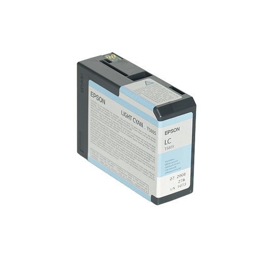Epson T5805 Ink Cartridge Light Cyan C13T580500 EP580500 Buy online at Office 5Star or contact us Tel 01594 810081 for assistance