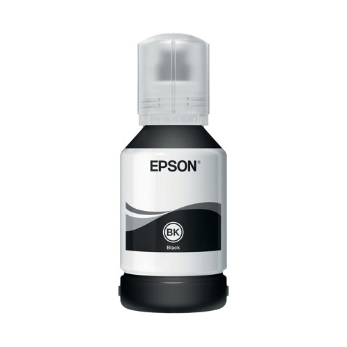 This Epson 105 EcoTank Ink Bottle ensures high quality print output from your Epson EcoTank inkjet printer. As a genuine Epson consumable, it ensures consistent and reliable operation for trouble-free printing when you need it most, and is packed with 140ml of black ink. Epson ensures that every cartridge meets its high standards and works with your machine to provide precise, clear printing.