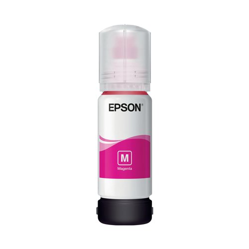 This Epson 106 EcoTank Ink Bottle ensures high quality print output from your Epson EcoTank inkjet printer. As a genuine Epson consumable, it ensures consistent and reliable operation for trouble-free printing when you need it most, and is packed with 70ml of magenta ink. Epson ensures that every cartridge meets its high standards and works with your machine to provide precise, clear printing.