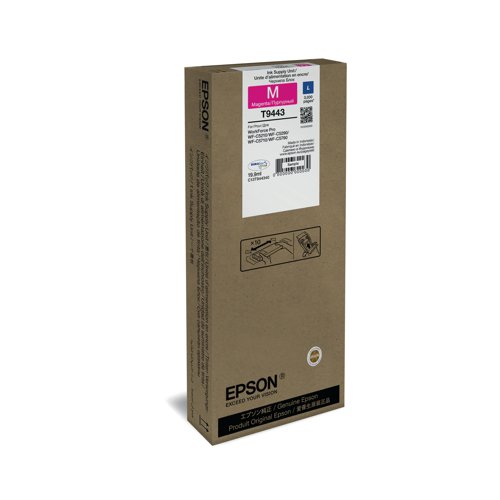 EP64532 Epson T9443 L Ink Supply Unit For WF-C52xx/WF-C57xx Series Magenta C13T944340