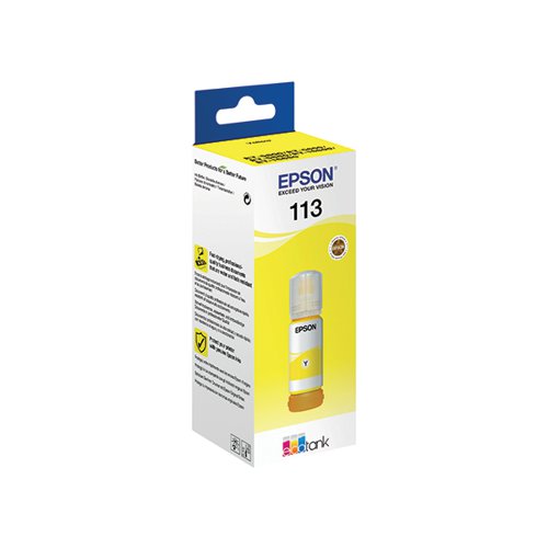 Epson 113 Ink Bottle EcoTank Pigment Yellow C13T06B440