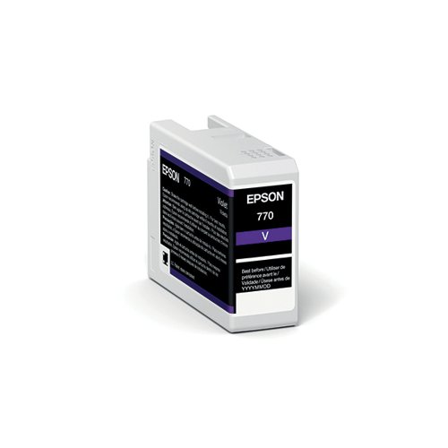 Epson T46SD Ink Cartridge UltraChrome Pro 10 Violet 25ml C13T46SD00 Inkjet Cartridges EP68101