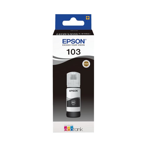 Epson 103 Ink Bottle EcoTank Black C13T00S14A10 - EP69018
