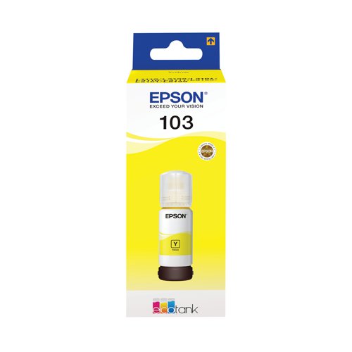 Epson 103 Ink Bottle EcoTank Yellow C13T00S44A10 - EP69051