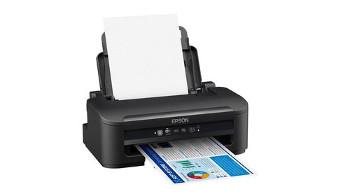 The Epson WorkForce WFf-2110W Colour A4 Inkjet Printer is the ideal single-function printer for the home office or small office, it features Wi-Fi and Ethernet connectivity and uses individual DURABrite XL inks. The compact design saves on desk space. Print easily from your chosen device, whether that be desktop, laptop or smart device, using your home or office network connected via Wi-Fi or Ethernet. Alternatively, connect directly to your desktop or laptop via USB. Print from your smart device and monitor your printer using the Epson Smart Panel app. Print speed of up to 34 ppm mono and 18 ppm colour. Connectivity interfaces include Ethernet, Wi-Fi, Wi-Fi Direct or USB 2.0. Printing resolution of 5760 x 1440 dpi. 100 sheet paper tray as standard. Supplied with 1 set of DURABrite Ultra inks.