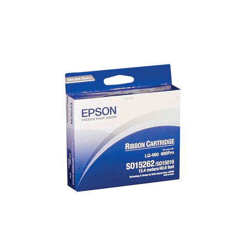 EP7762 Epson SIDM Ribbon Cartridge For LQ2550/2500 Black C13S015262