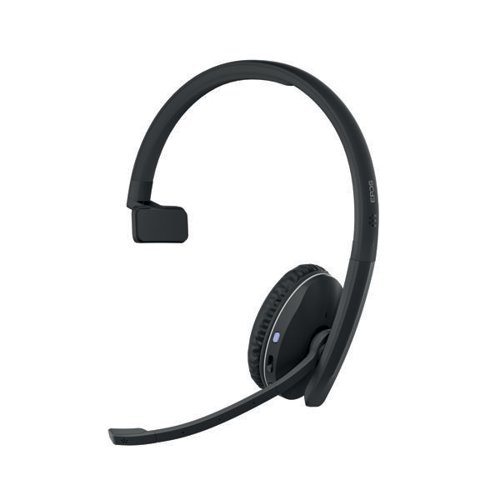 EPOS Adapt 231 Adapt 200 Series Wireless Monaural On Ear Headset USB-C via Bluetooth Adapter 1000896