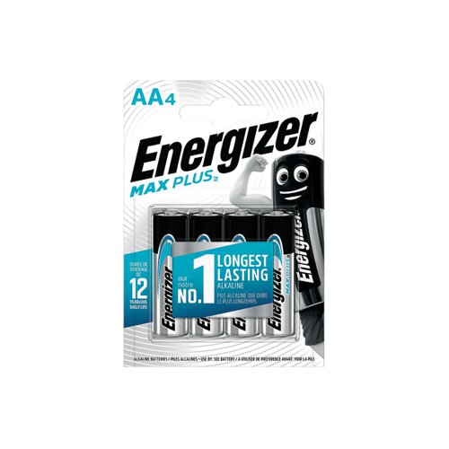 Energizer Max Plus AA Batteries (Pack of 4) E301323600