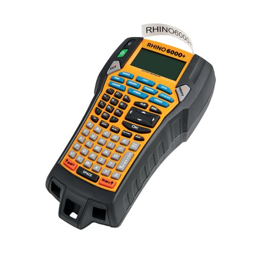 Dymo Rhino 6000 Plus Industrial Label Maker with Case 2122967 ES22967 Buy online at Office 5Star or contact us Tel 01594 810081 for assistance