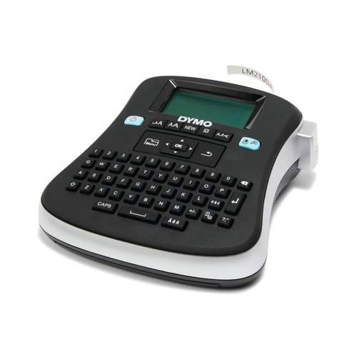 For precise control of labels, the Dymo LabelManager 210D featuries a QWERTY keyboard and 0-9 numeric keypad, as well as diacritical marks for clarity. The 13 character graphic LCD display provides a view of exactly how labels will look when printed out and automatically shuts down to prevent the battery from running low.