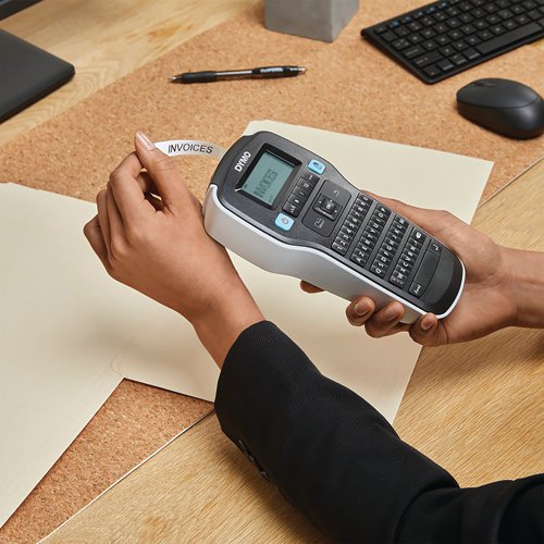 Dymo LabelManager 160 Label Maker Starter Kit with 3 Rolls D1 Label Tape ES81011 Buy online at Office 5Star or contact us Tel 01594 810081 for assistance