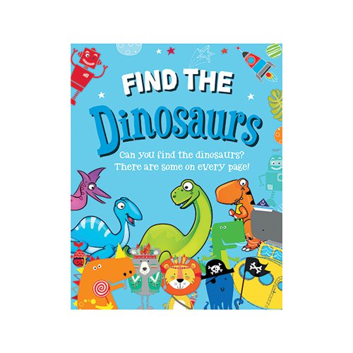 Find the Dinosaurs Activity Book (Pack of 12) 27072-DINO