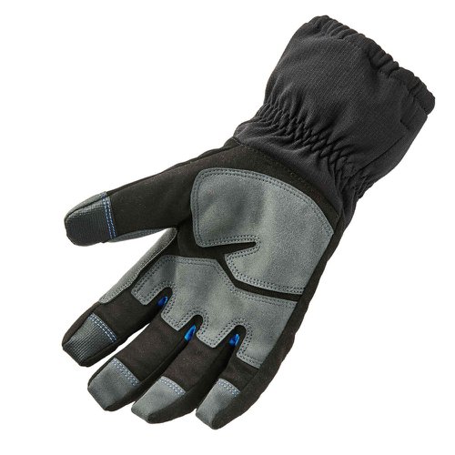 These thermal waterproof gloves provide protection in cold and wet environments. The cuffs feature an internal elastic cord and waterproof/windproof breathable membrane insert to keep hands warm and dry. Neoprene knuckle pads protect the gloves from damage from rough materials.
